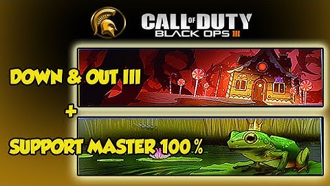 Black Ops 3 - DOWN & OUT III (Calling Card) How To Get 100 Kills - Power Core + 100% SUPPORT Master