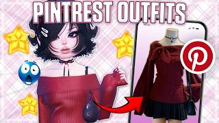 *RECREATING* Pinterest Outfits For *EVERY THEME* In Dress To Impress for ONE HOUR!! (Roblox)