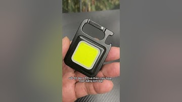 Đèn LED móc khóa siêu sáng: Bảo vệ đồng hành ban đêm!