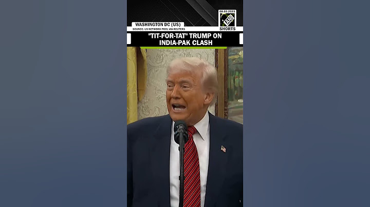 "They can stop now" President Trump offers to mediate in India-Pakistan conflict after ‘Ops Sindoor’