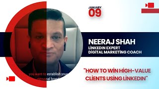 Neeraj Shah | How to Win High-Value Clients Using LinkedIn | Taxolawgy Talks