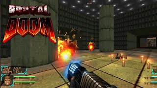 Brutal Doom v21  Weapons angled E2M1-E2M3 Map of Chaos Gameplay Delta-Touch