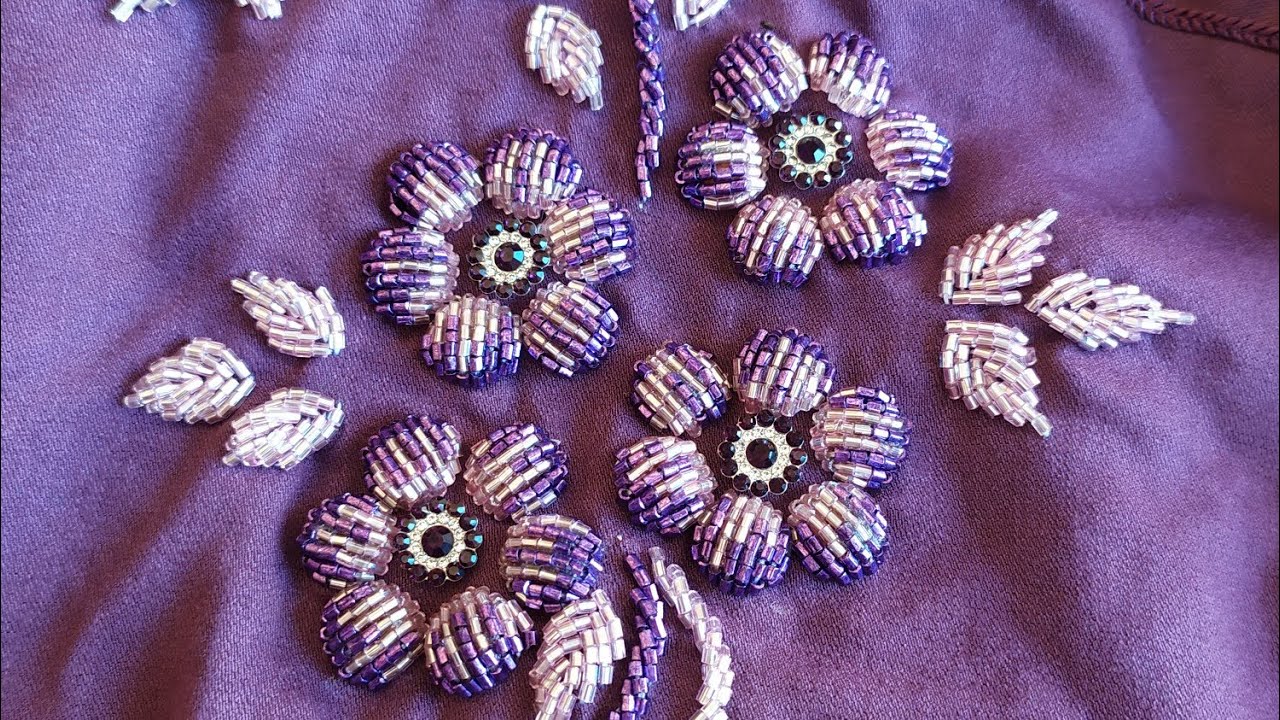 طريقة تنبات وردة منفوخة على شكل 3d مع حنان بالعقيق المهرس