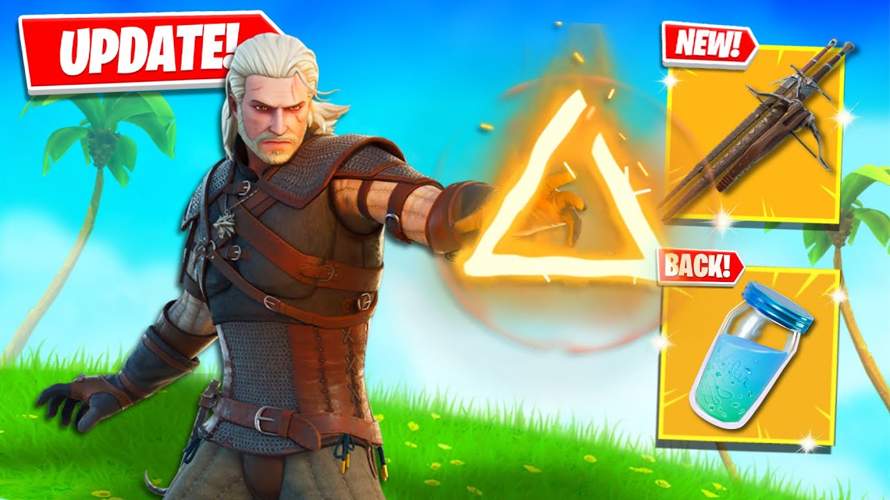 The WITCHER is in FORTNITE! (Skin, Free Rewards, + more!)