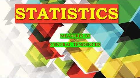 Statistics - Mean & Median ....