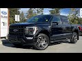 2021 Ford F-150 LARIAT + NAV, SYNC 4, Trailer Tow Pkg Review | Island Ford