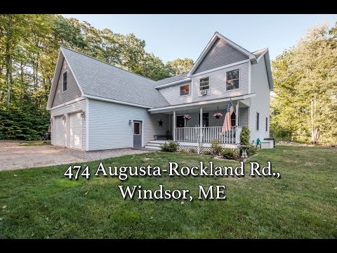 474 Augusta-Rockland Rd., Windsor, ME home video tour