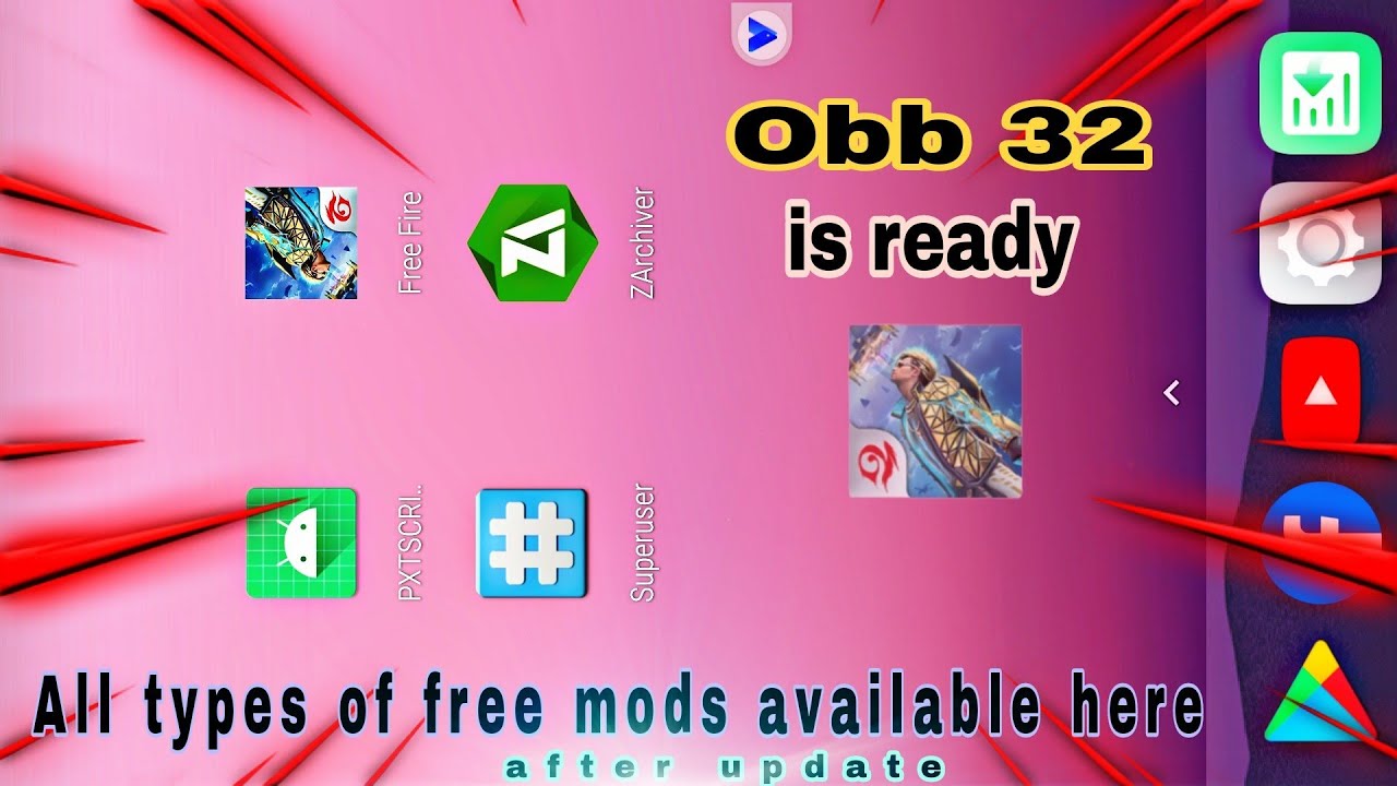 new update obb32 is ready to play after 6 pm