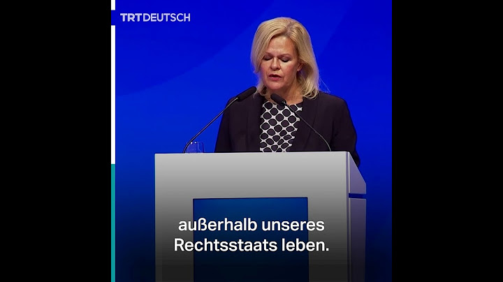 Faeser sagt Clan- Kriminalität Kampf an