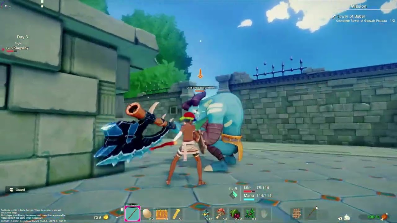 CRAFTOPIA:STEAM DECK GAMEPLAY! A AMAZING PC RPG, WORKS PERFECT ON THE DECK! 