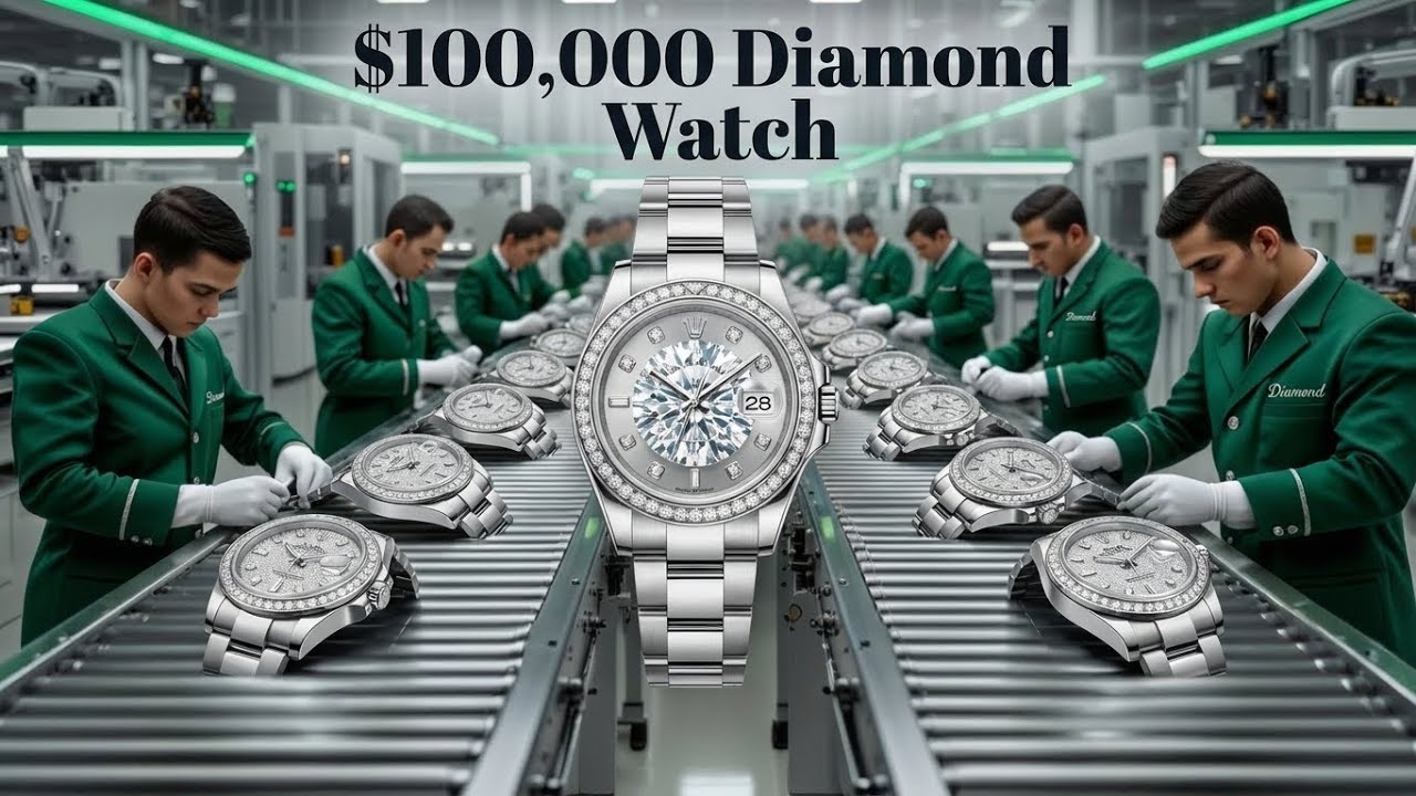 From Metal to $100,000 Diamond Watch | Inside a Billion-Dollar Luxury Factory