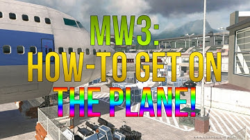 ★ MW3:  Terminal On Top Of Plane! Insane Glitch