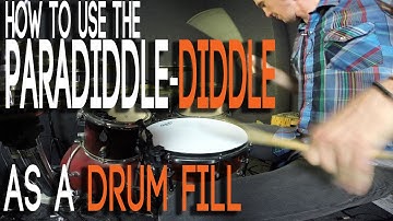 The Paradiddle-Diddle Drum Fill Chop (EASY)
