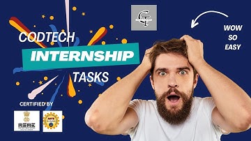 HOW TO DO CODTECH IT SOLUTIONS INTERNSHIP TASKS????????