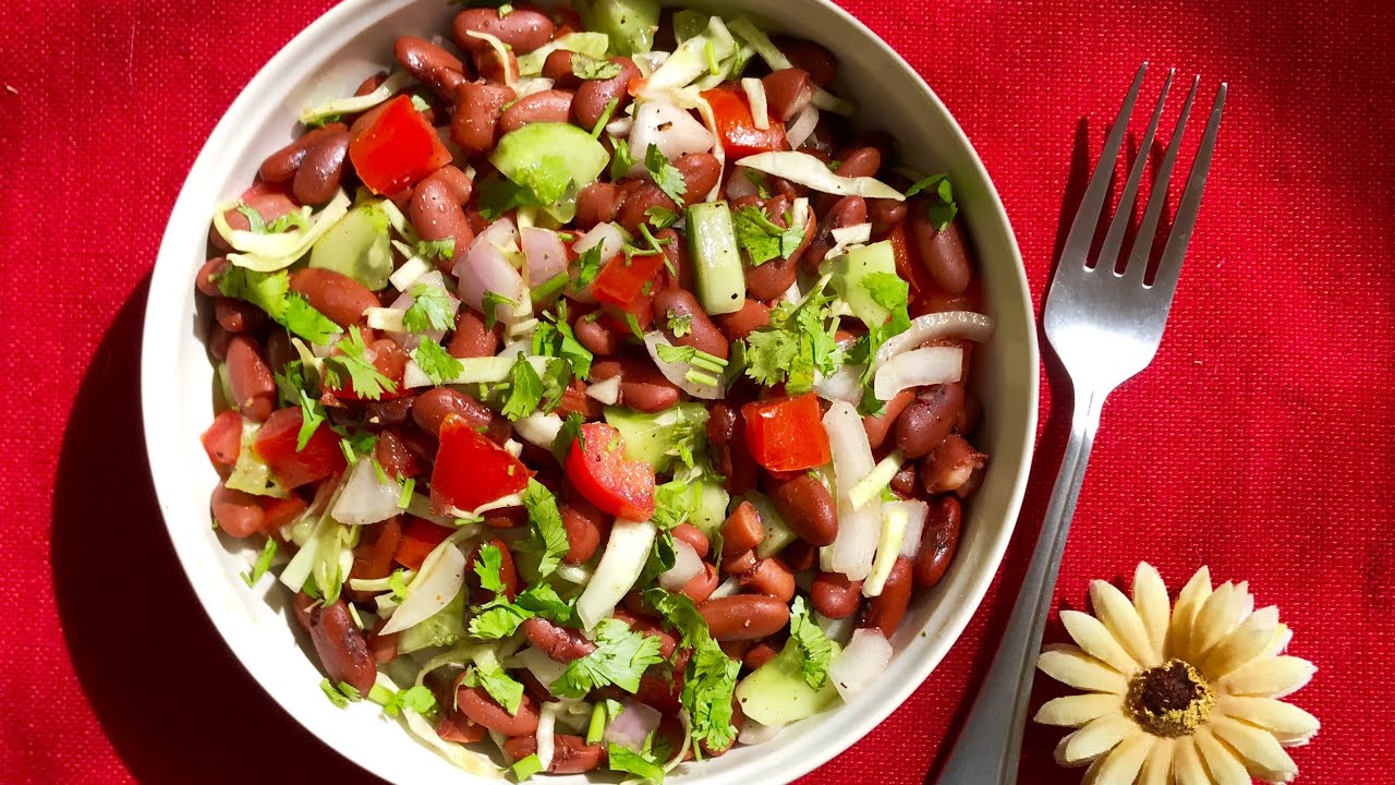 Red kidney beans salad Asia’s Kitchen YouTube