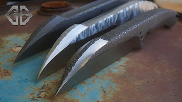 25mm Thick TITANIUM knife: knifemaking part 2