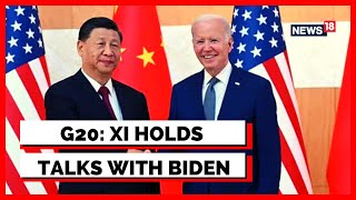 G20 Summit 2022 | Xi Jinping Holds Bilateral Talk With Joe Biden At Sidelines Of G20 | English News