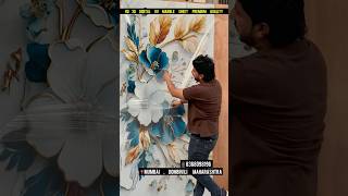 Hd 3d Digital Uv Marble Sheet | Wallpanel #uvmarblesheet #charcoallouvers #trendingshorts #shorts screenshot 5