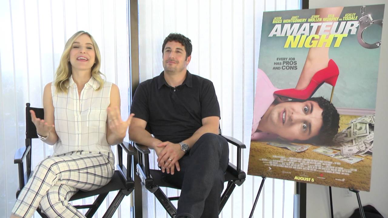 Amateur Night: Jason Biggs and Jenny Mollen Exclusive Interview Part 1 | ScreenSlam