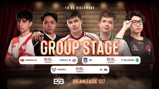 [ES] DreamLeague S27: Group Stage [Día 5]