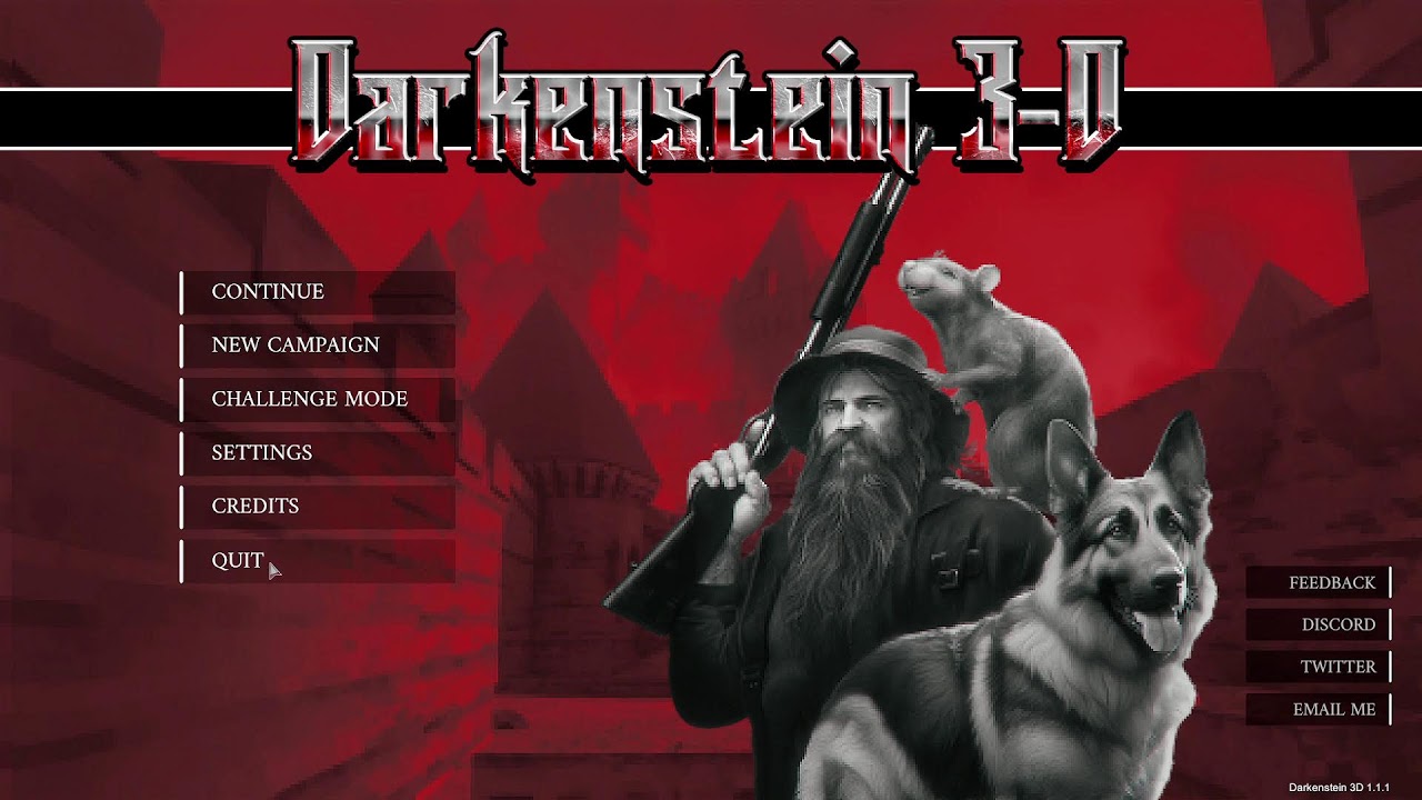 DARKENSTEIN! CAŁA GRA PEŁNY STREAMEK!