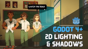 Master the basics of 2d lighting in godot  4 || 2d Lighting and shadows in godot 4