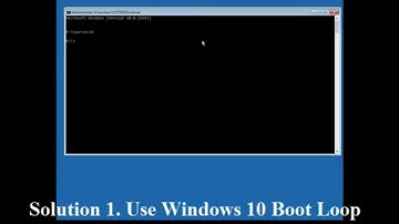 Fix Windows 10 Infinite Boot Loop|Using CMD|SImple Tricks|100% Works