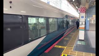 【MHあり！】E257系NA-03編成が踊り子13号として東京駅9番線を発車するシーン