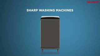 Trusted Cleanliness With Sharp Washing Machines