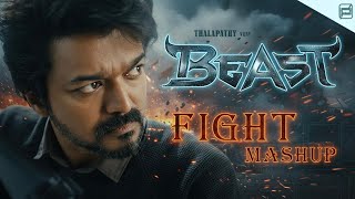 BEAST - Ultimate Fight Mashup | Thalapathy Vijay | High-Octane Action Song