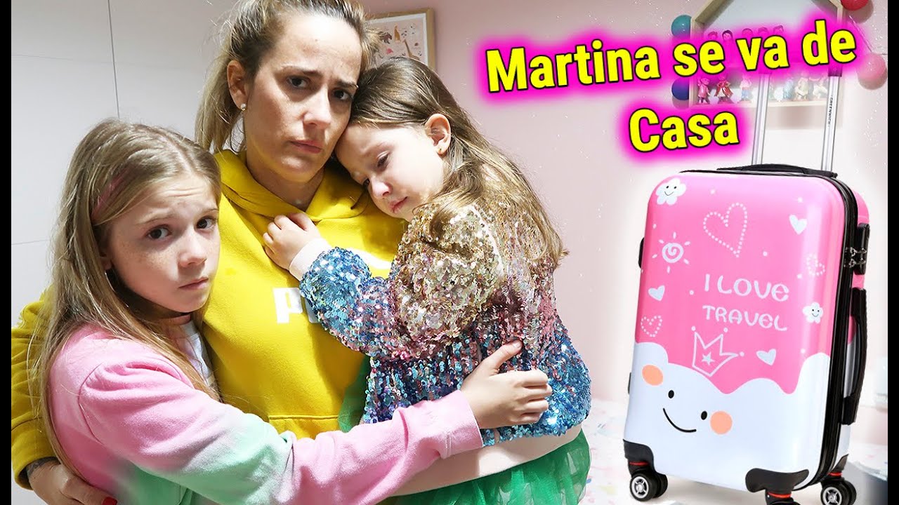 LA DESPEDIDA MAS TRISTE MARTINA SE VA DE CASA! REACCIÓN DE MI HIJA DE 3 AÑOS LLORA