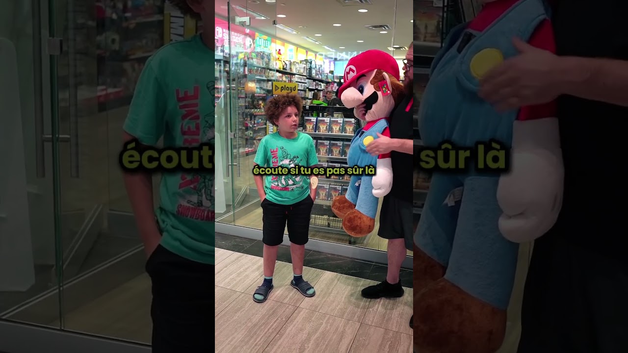 Un jeune et sa passion pour les jeux vidéos 