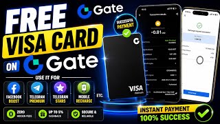 Gate Visa Card Payment Test 💳 Mobile Recharge, Telegram Premium &amp; Facebook Boost
