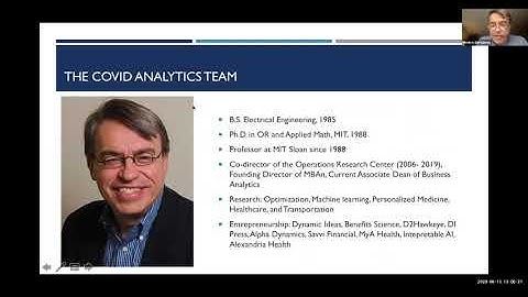 Dimitris Bertsimas: Predictive and Prescriptive Analytics for the COVID-19 Pandemic