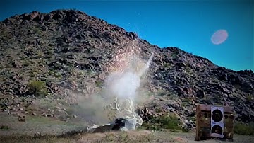 Desert Therapy : Pt2 Explosions, Slow motion, and Tracers Oh My!