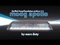 The Moog Apollo (Bob Moog Foundation archives) History