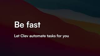 Clev - Product Overview