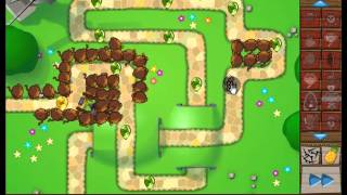 BTD5 Monkey Lane DART MONKEYS ONLY Easy Mode