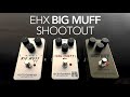 Electro Harmonix Big Muff reissues shootout