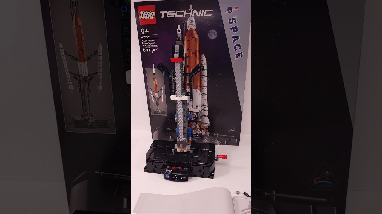 LEGO Technic NASA Artemis Space Launch System Rocket (42221)[632 pcs] Building #shorts TBB