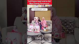 Lesti Kejora Dapat Surprise Dari Shandy Purnamasari lestikejora rizkybillar leslar lestibillar