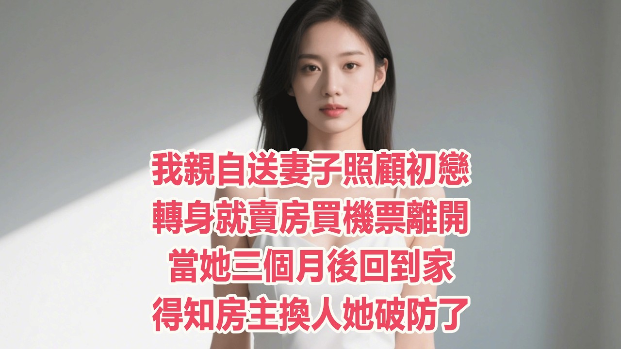 我親自送妻子照顧初戀，轉身就賣房買機票離開，當她三個月後回到家，得知房主換人她破防了#情感故事 #退休生活 #子女孝顺 #老人频道 #生活哲学 #自主养老