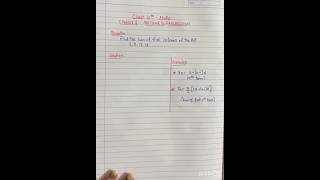 Class 10 Mathematics chapter 5 Question with solution #maths #education #class10