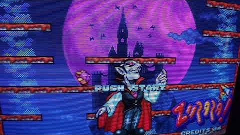 Demo test Zupapa Neo Geo MVS (AES shell - Scart RGB) - Sony PVM-2950QM