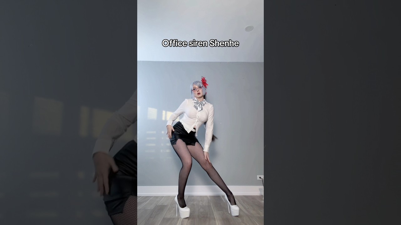 Office Siren Shenhe~ #cosplay #genshinimpact