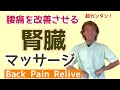 その腰痛、腎臓の疲れが原因かもしれません！「腎臓マッサージ」【English Sub】Back Pain Relief Self Care