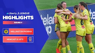 Wellington Phoenix v Newcastle Jets - Highlights | Liberty A-League 2023-24 | Round 09