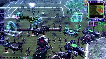 One Vision 0.90 MOD - C&C 3 Kanes Wrath , 3v3 Vs Brutal Steam roller Ai