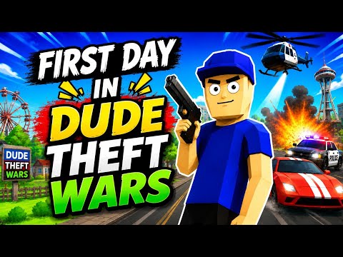 DUDE THEFT WARS MEIN MAZAA AA GAYA ! 🔥 (Gameplay & Funny Moments)