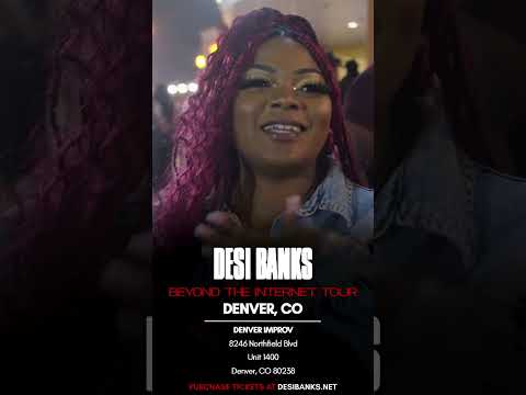 Tix Available Now! Desi Banks Live At Denver Improv Nov 4-6
